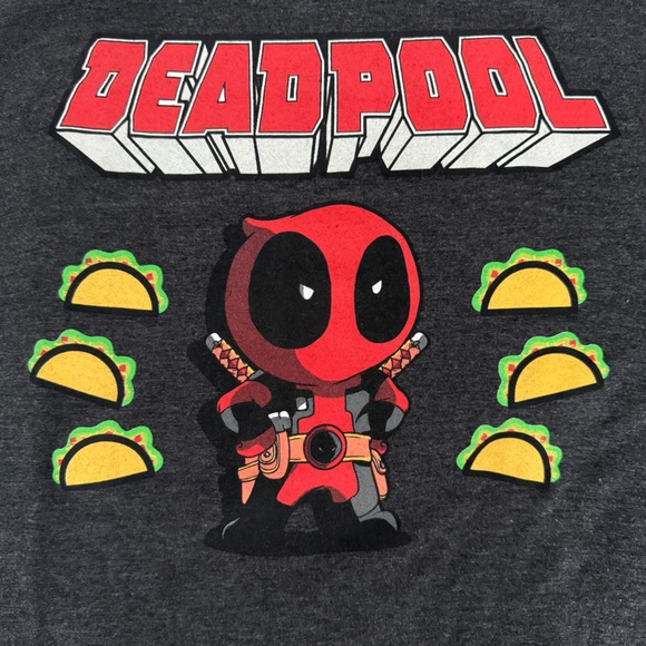 GUC Unisex Deadpool Graphic Tee, Size Large - Picture 3 of 10